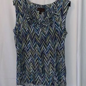 Dana Buchman Ladies sleeveless knit Lg top